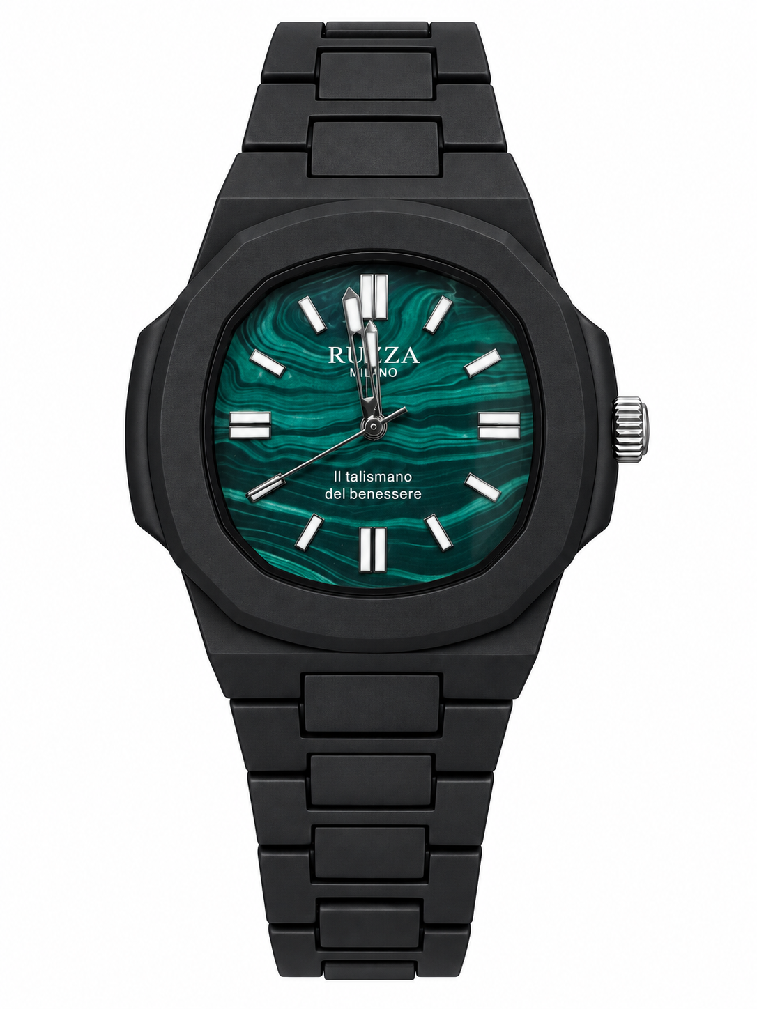 RUZZA WATCH MALACHITE