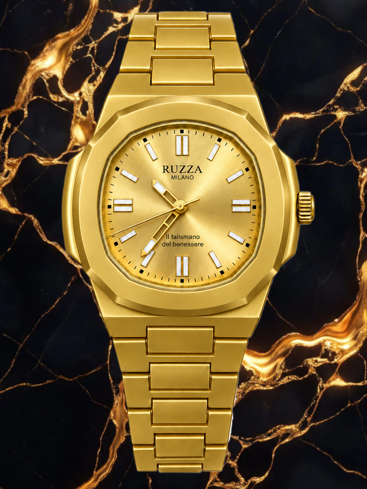 RUZZA WATCH GOLD SOLEIL