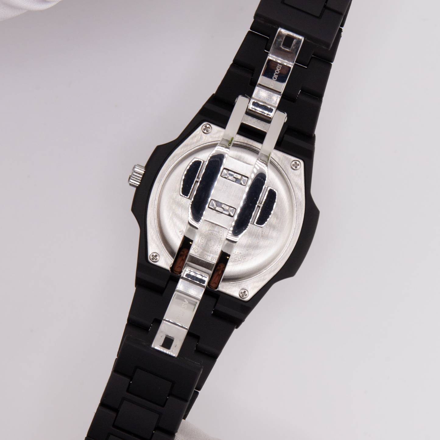 RUZZA WATCH NERO TURCHESE