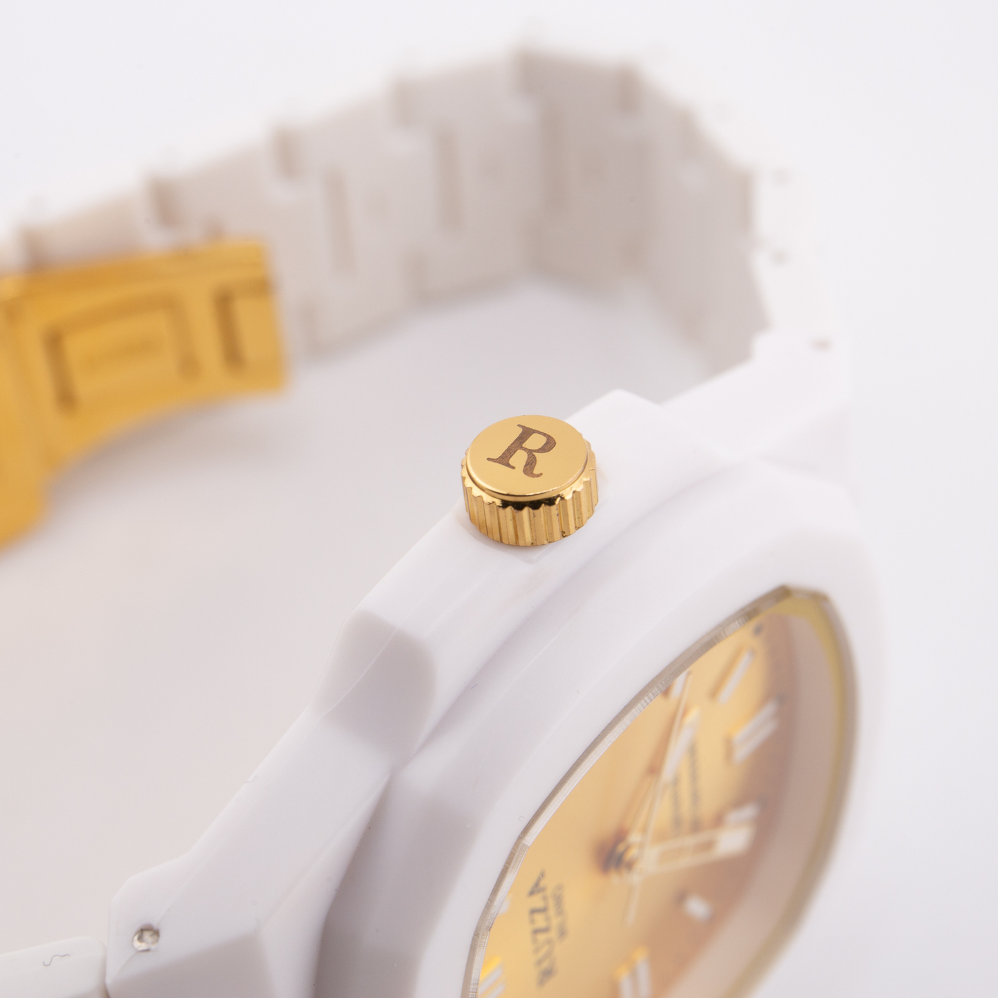 RUZZA WATCH BIANCO GOLD