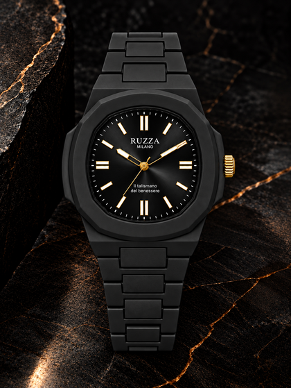 RUZZA WATCH BLACK SOLEIL