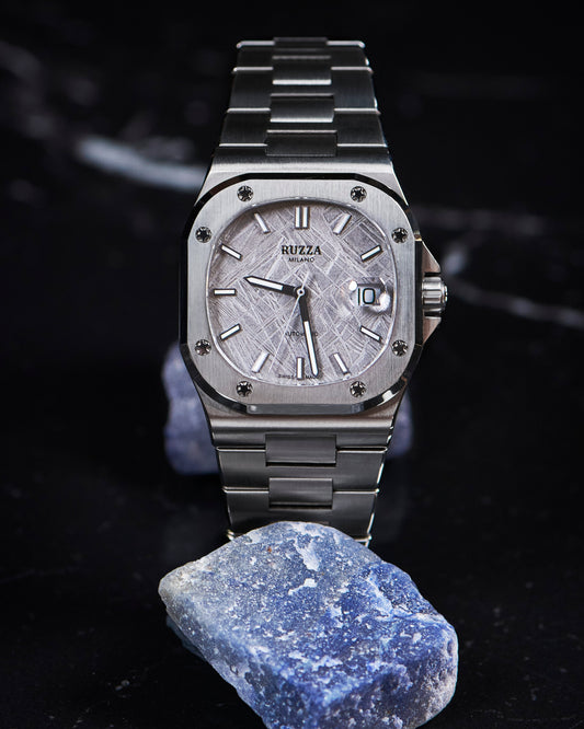 Ruzza Watch Luxury Titanio Meteorite
